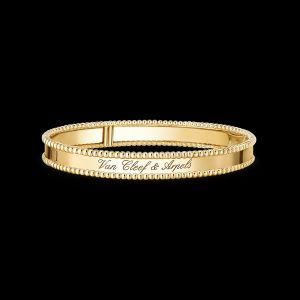 Lắc Tay Van Cleef & Arpels Perlée Signature Medium Vàng Vàng Chế Tác