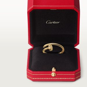 Nhẫn Cartier Juste Un Clou Chế Tác Hong Kong Vàng Vàng Bản Nhỏ 1 (1)