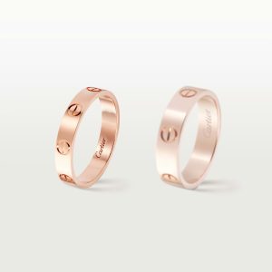 Nhẫn Cartier Love Chế Tác Hong Kong Vàng Hồng 18K Bản Trơn 3.6mm 5 Nhẫn Cartier Love Chế Tác Hong Kong Vàng Hồng 18K Bản Trơn 3 (1)