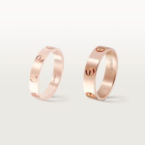 Nhẫn Cartier Love Chế Tác Vàng Hồng 18K Hong Kong Bản Lớn 5.5mm 5 Nhan Cartier Love Che Tac Vang Hong 18K Hong Kong Ban Lon 5 5mm 10