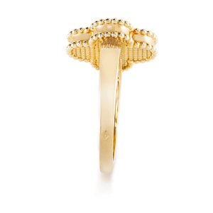 Nhan Van Cleef Arpels Vintage Alhambra Xa Cu Kim Cuong Vang Vang 18K 1