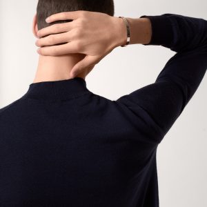 Vòng Tay Cartier Love Chế Tác Hong Kong Vàng Trắng 18K (10)