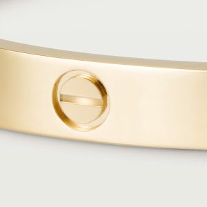 Vòng Tay Cartier Love Chế Tác Hong Kong Vàng Vàng 18K Chiều Rộng 6 (9)