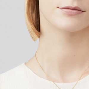 Bông Tai Van Cleef & Arpels Đá Mắt Hổ Vàng Vàng 18K Chế Tác