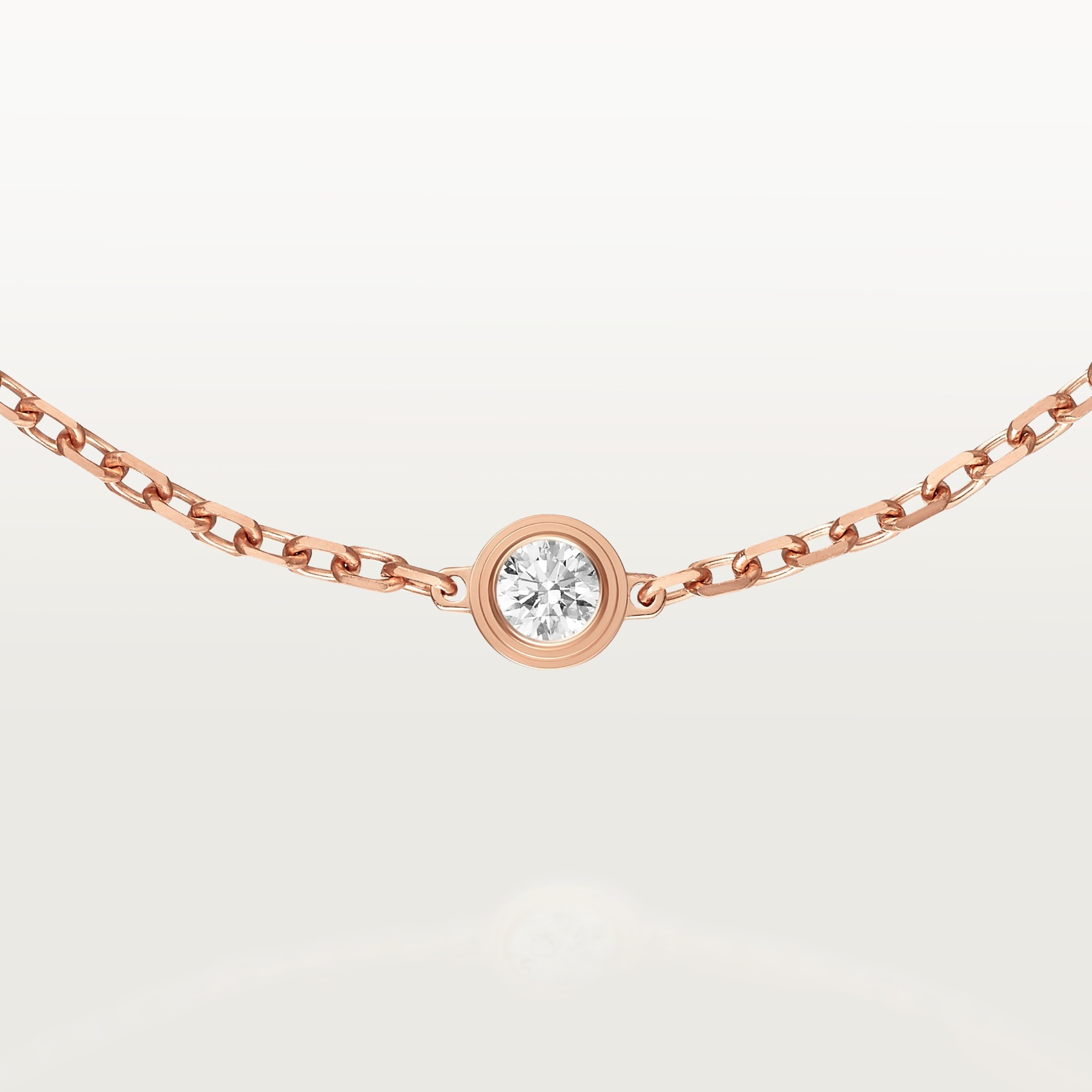 Vòng Tay Cartier D'Amour XS Mini Vàng Hồng Đính 1 Viên Kim Cương Tự Nhiên (4) Vòng Tay Cartier D'Amour XS Mini Vàng Hồng Đính 1 Viên Kim Cương Tự Nhiên