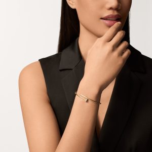 Vòng Tay Cartier Juste un Clou Small Size Vàng 18K Kim Cương (1)