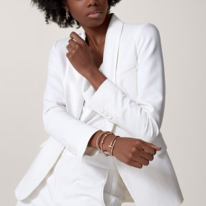 Lắc Tay Cartier Juste un Clou Chế Tác Vàng Hồng 18K Hong Kong Đính Viên Kim Cương Tự Nhiên (1)