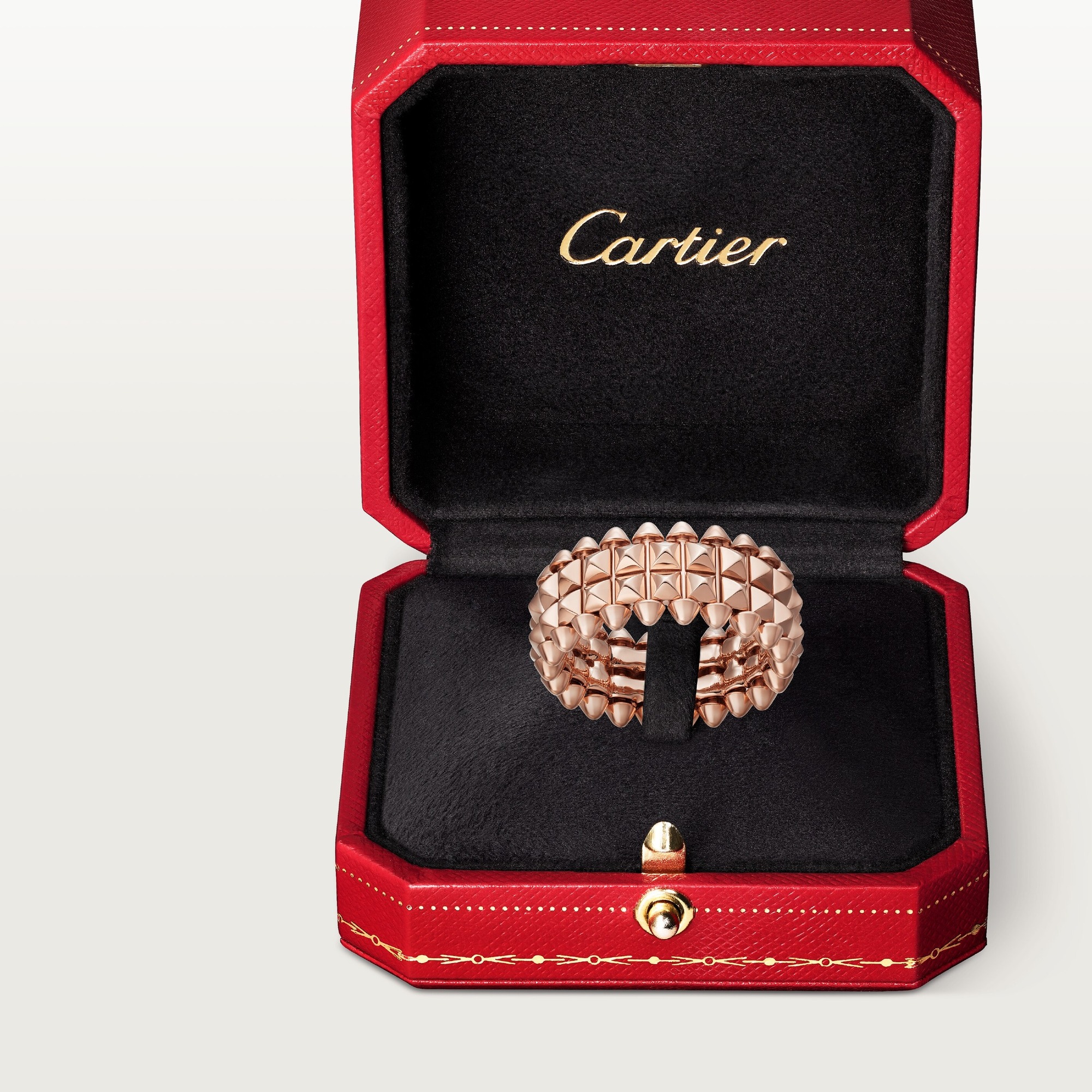 Nhẫn Cartier Clash de Cartier Chế Tác Hong Kong Vàng Hồng 18K Chiều Rộng 9 (1) Nhẫn Cartier Clash de Cartier Chế Tác Hong Kong Vàng Hồng 18K Chiều Rộng 9 (5)