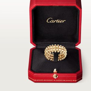 Nhẫn Cartier Clash de Cartier Chế Tác Hong Kong Vàng Vàng 18K (8)