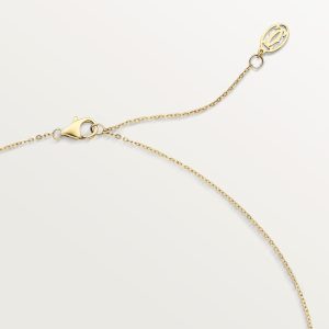 Vòng Cổ Cartier Trinity Chế Tác Vàng 18K Kim Cương Tự Nhiên Chiều Dài 36-40cm (1)