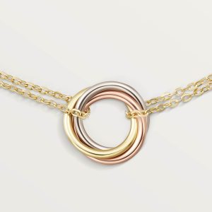 Vòng Tay Cartier Trinity Chế Tác Vàng 18K Chiều Dài 13-18cm 3 Vòng Tay Cartier Trinity Chế Tác Hong Kong Vàng 18K Chiều Dài 13-18cm (1)