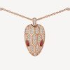 Dây Chuyền Bvlgari Serpenti Seduttori Chế Tác Vàng Hồng 18K Kim Cương Tự Nhiên (1)