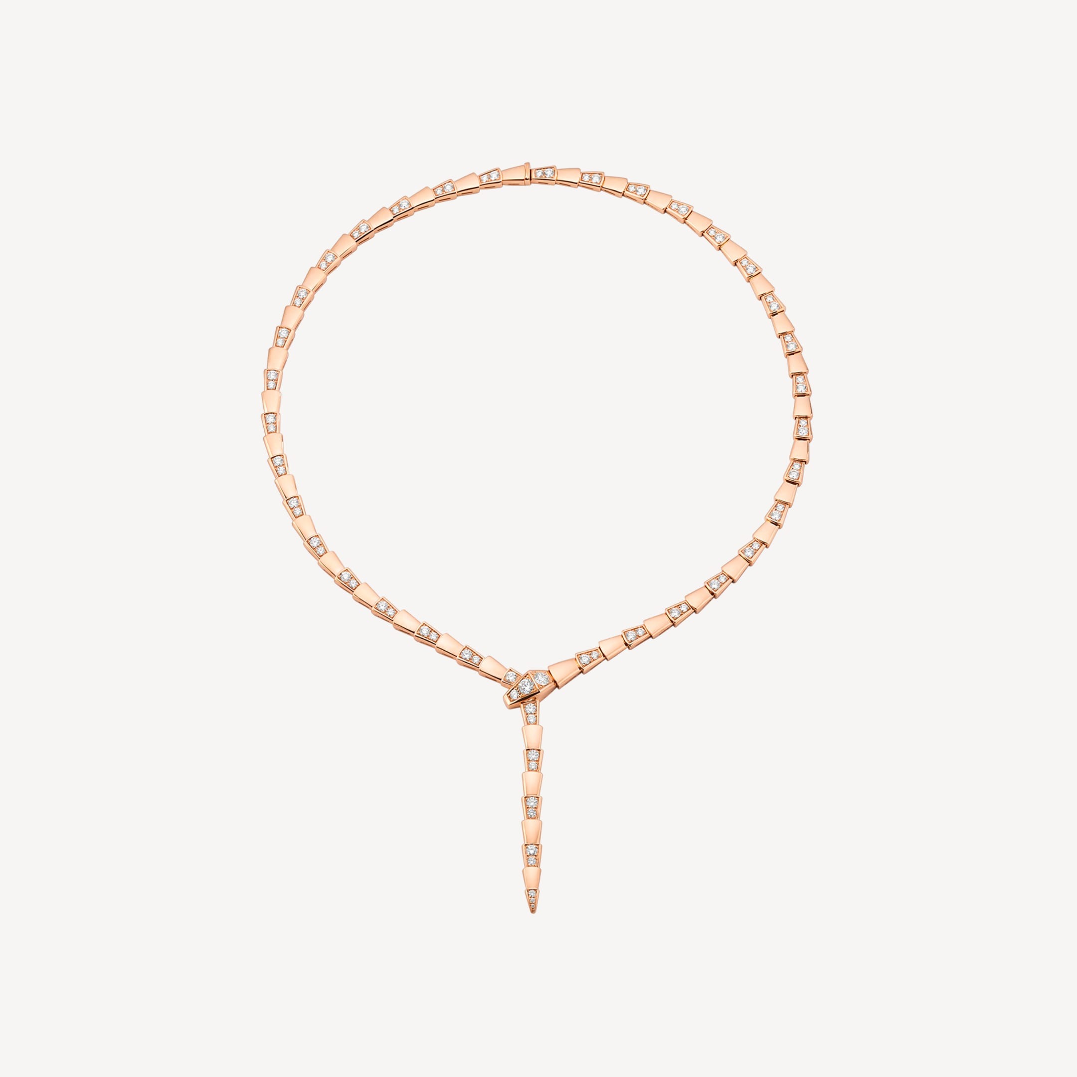 Vòng Cổ Bvlgari Serpenti Viper Demi Pavé Diamonds Chế Tác Vàng 18K Kim Cương (2) Vòng Cổ Bvlgari Serpenti Viper Demi Pavé Diamonds Chế Tác Vàng 18K Kim Cương (1)