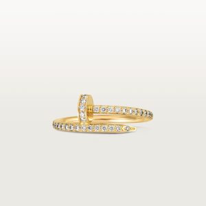Nhẫn Cartier Juste un Clou Vàng Vàng 18K Kim Cương Thiên Nhiên Chế Tác Hong Kong (7)