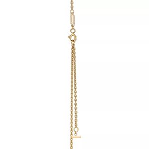 Dây Chuyền Tiffany & Co T Smile Chế Tác Vàng 18K Nhập Khẩu Hong Kong 45cm (6)