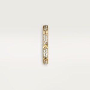 Nhan Cartier Love Pave Dinh Full Kim Cuong Tu Nhien Che Tac Hong Kong 3 Mau 4