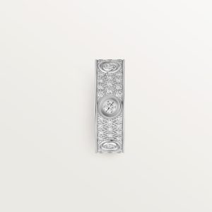 Nhẫn Cartier Love Classic Model Paved Đính Full Kim Cương Tự Nhiên Vàng 18K (7)