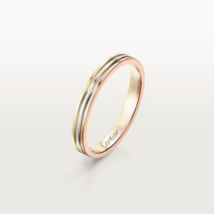 Nhẫn Cartier Vendome Louis Chế Tác Vàng 18K Nhập Khẩu Hong Kong 2,5mm (1)