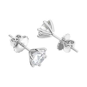 Vỏ Bông Tai Kim Cương Thiên Nhiên 18K Nữ Tuỳ Chỉnh Viên Chủ - ME25002