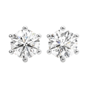 Vỏ Bông Tai Kim Cương Thiên Nhiên 18K Nữ Tuỳ Chỉnh Viên Chủ - ME25002